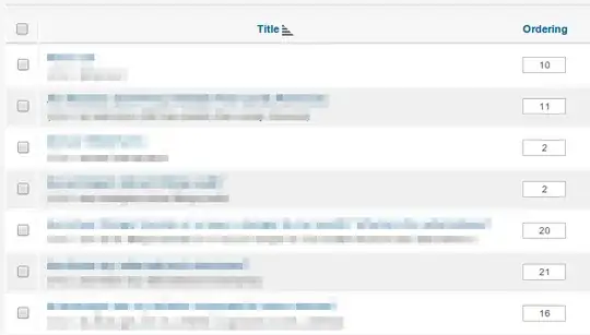 Example of Joomla's approach to ordering