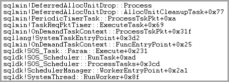 Call stack because people like them
