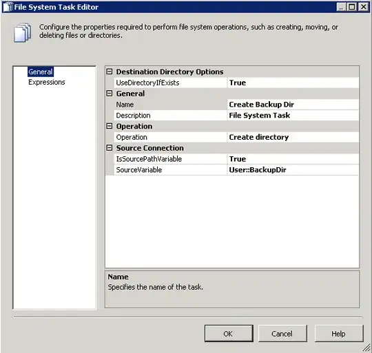 File System Task Editor