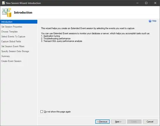 New Session Wizard Introduction dialog