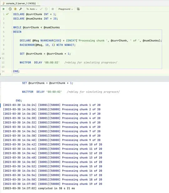 PRINT WORKS CORRECTLY IN DATAGRIP