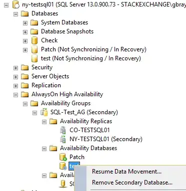 Resume Data Movement on SQL AG
