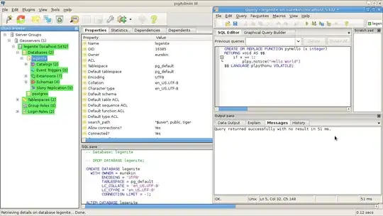 plpythonu in pgadmin3