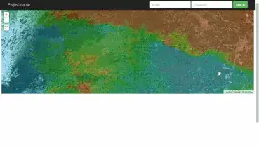 Tileserver serving visualization of 750 million data items.