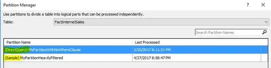 marking sample partition