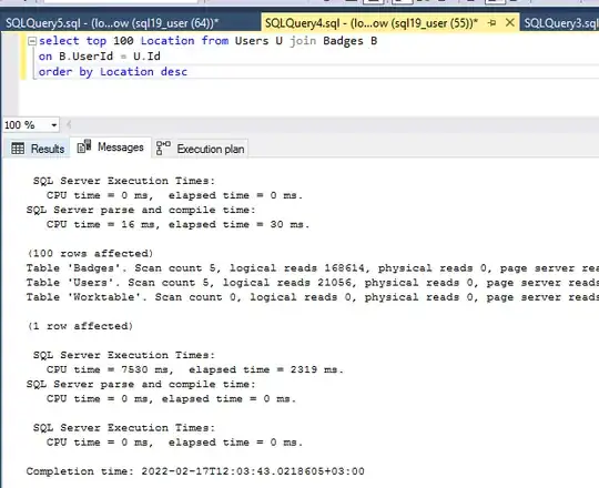 Logical Stats and Time Stats
