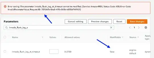 FYI unmodifiable in some cases