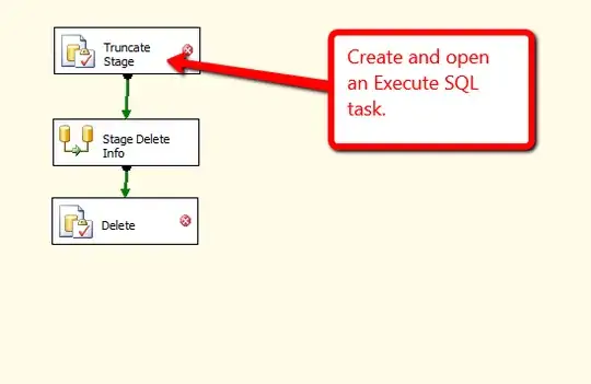 Create Execute SQL Task