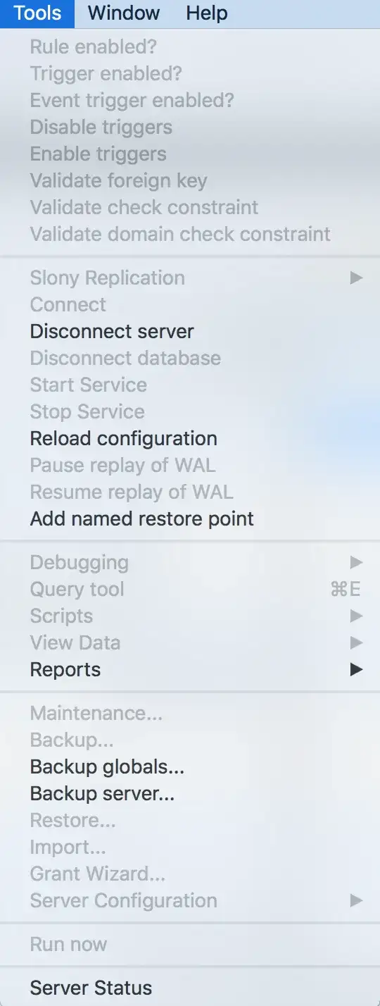 Can't access Server Configuration