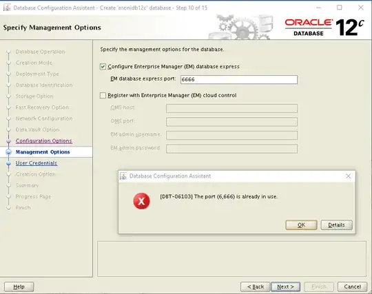Database Configuration Assistant