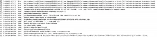 SQL Server error log
