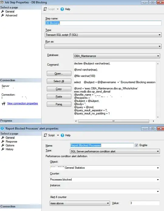 SQL Job For Blocking