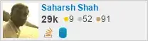 Profile for Saharsh Shah at Stack Overflow, Q&A for professional and enthusiast programmers