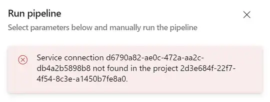 Service connection error