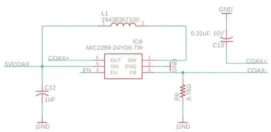 Previous Schematic with MIC2289