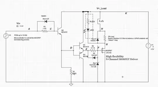 discrete MOSFET driver
