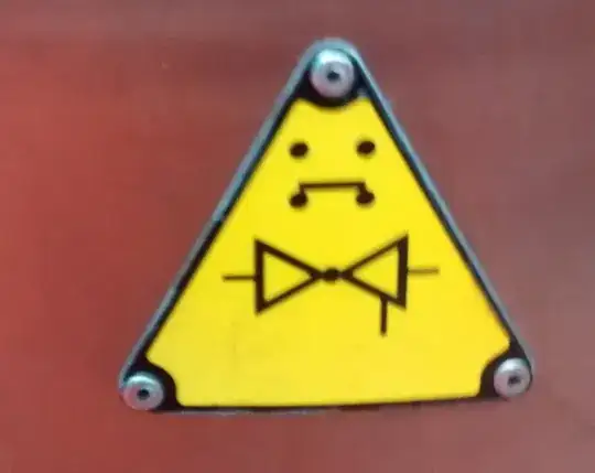 sad face with bowtie