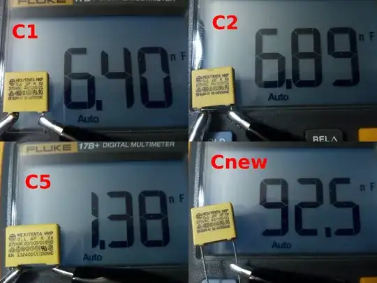 Pictures of C1, C2, C5, Cnew