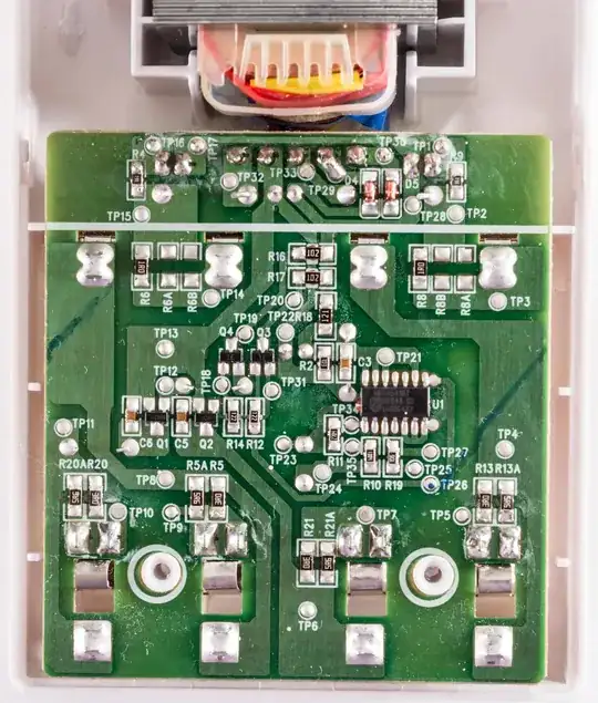 Other side of the PCB