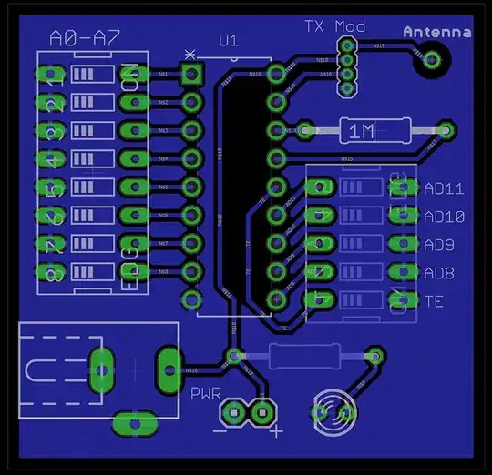 RF remote PCB