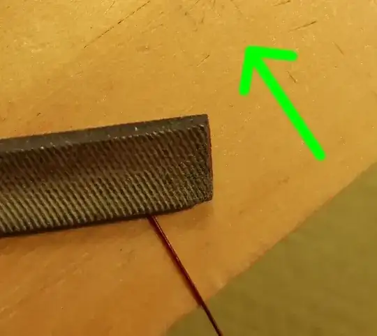 Stripping with a file