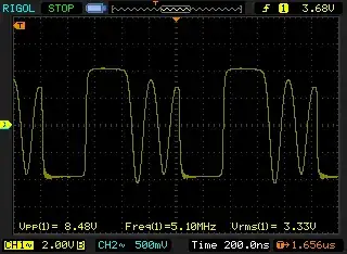 Switching Node, AC Coupled, 1M Ohm, 10X, BW limit 20Mhz