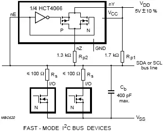 Switched pull-up circuit