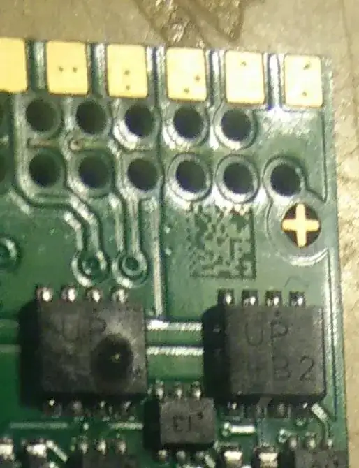 Found on a decoder for digital model trains.