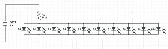 parallel leds with resistor