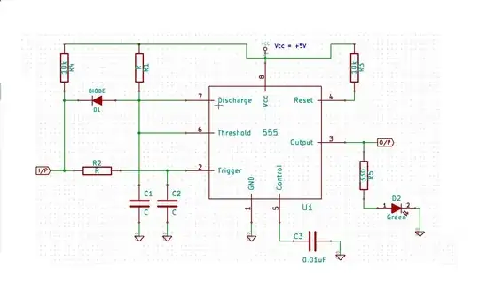 555 Circuit with diodes