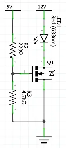 This is the schematic I'm working with