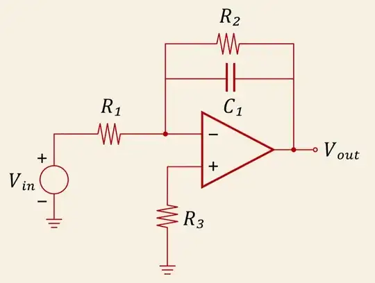 Integrator with DC gain control, compensating resistor added