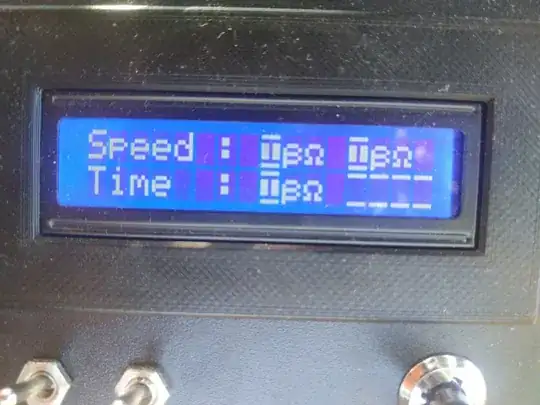 Here is how it looks like when the Arduino crashes
