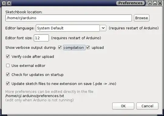 screenshot arduino show verbose output during compilation