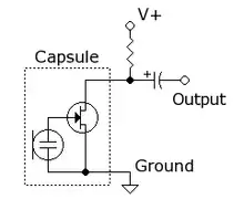 Electret circuit