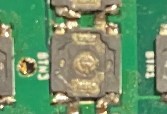 Surface mount switch, broken