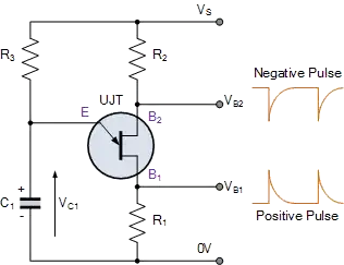 UJT oscillator circuit diagram