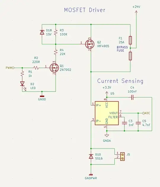 Yarrboard MOSFET Schematic