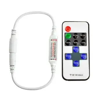 The tiny led controller including a remote RF control
