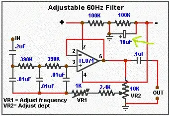 circuit diagram with unknown symbol