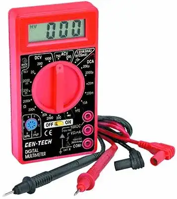 Harbor Freight low-cost multimeter