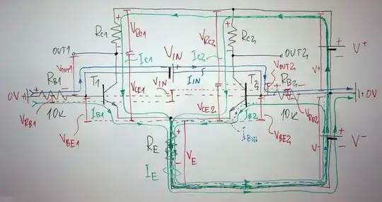 Differential amplifier with floating input source