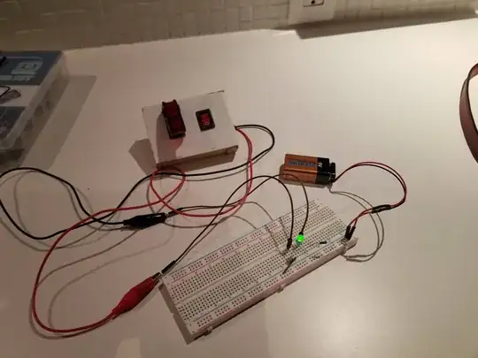 Switch box disengaged, kill switch engaged, LED ON, Engine OFF