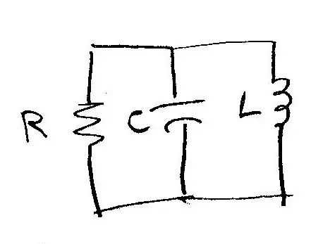 RLC circuit, zero input