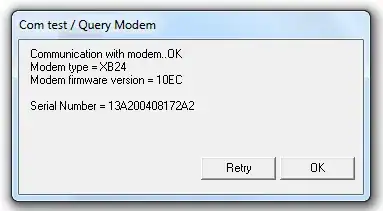 Communication with modem..Ok