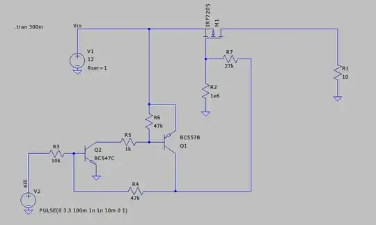 LTspice schematic