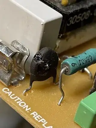 Damaged Amiga 1200 PSU ICL NTC Damaged Amiga 1200 PSU ICL NTC