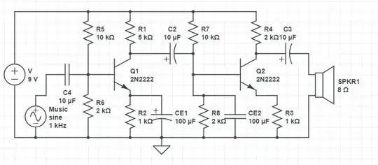 Note: Resistor R4 is 5k  sorry for the mistake