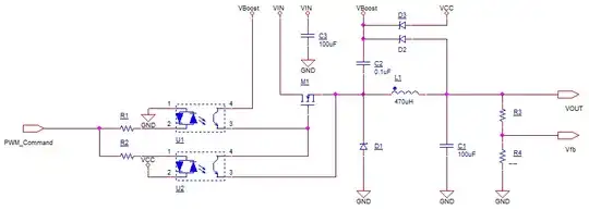 Arduino- controlled buck regulator power stage