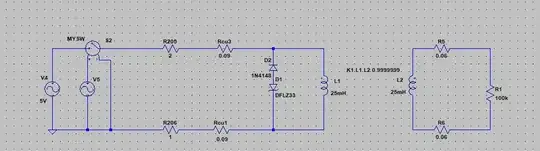 Pulse transformer schematic